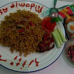Indomie Goreng Steak Colo-colo